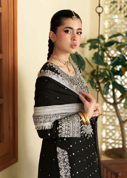 Luxury Chiffon Heavy Embroidered 3 Piece Suit with Spangle Work Dupatta – image 2 of 6
